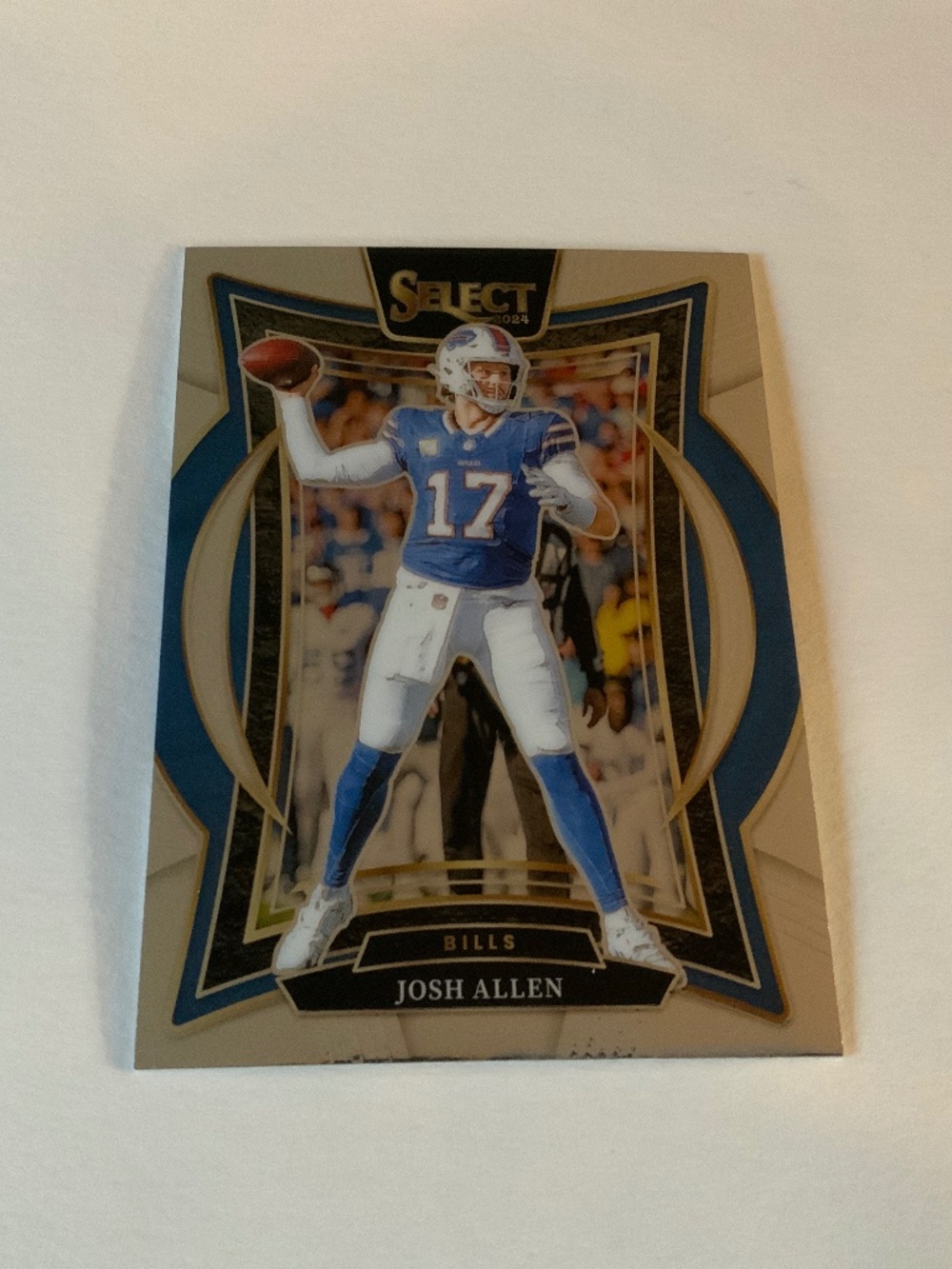 Josh Allen 2024 Panini Select Football Card Concourse Level